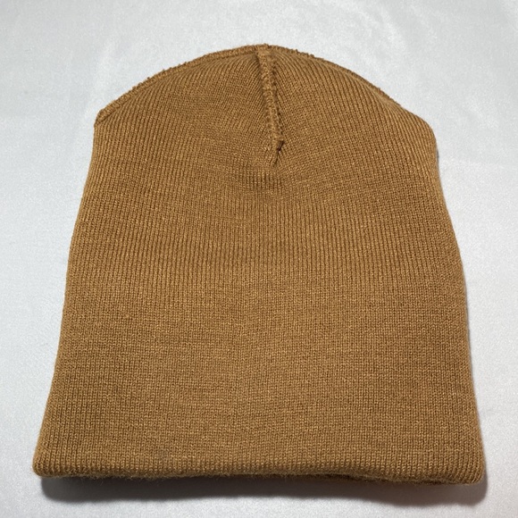 Men’s Baltimore Ravens Carhartt Brown NFL Beanie.  Adult One Size - Picture 6 of 8